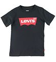 Levis T-shirt - Batwing - Black w. Logo Levis T-shirt - Batwing - Black w. Logo