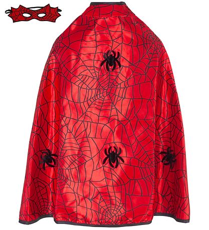 Great Pretenders Costume - Spiderman/Batman - Red/Black Great Pretenders Costume - Spiderman/Batman - Red/Black
