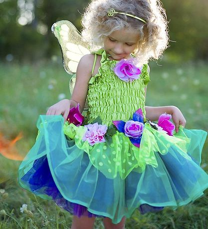 Déguisement Great Pretenders - Fée - Fleurs Deluxe - Vert/Violet Déguisement Great Pretenders - Fée - Fleurs Deluxe - Vert/Violet