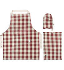 Ferm Living Kitchen Set - 3-Parts - Cinnamon/Grey Green