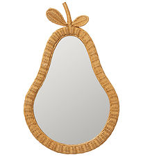 Ferm Living Spiegel - Geflochten - Pear - Natural