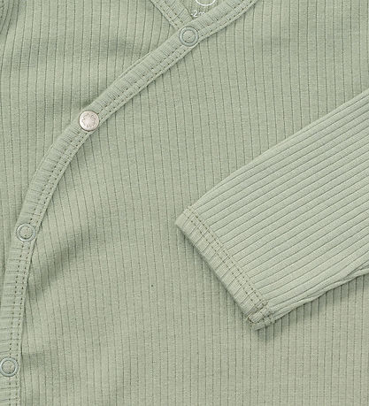 Noppies Strampler - Rib - Eisberg Green