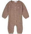 Noppies Strampler - Strick - Monrovia - Taupe Melange