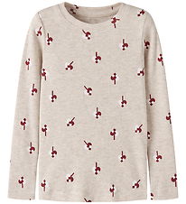 Name It Blouse - Rib - NmfRisakab - Peyote Melange