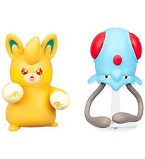 Pokémon Toy Figurine - Battle Figure - Pawmo/Tentacool