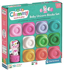 Clemmy Sensorische Blöcke 10 st. - Unicorn