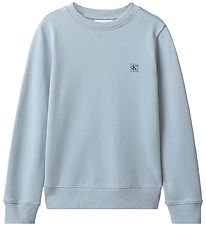Calvin Klein Sweatshirt - Mini Badge - Blue Fog