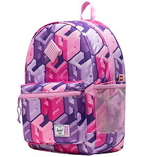 LEGO® x Herschel Backpack - Heritage Kids - LEGO® Monogram Purpl