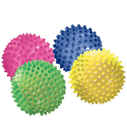 Edushape Sinneskugeln - 4er-Pack - 10 cm - Transparent