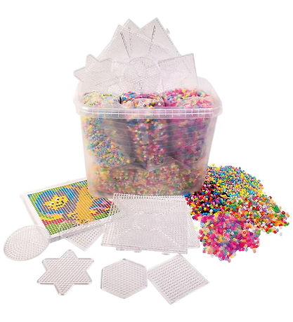 Playbox Bead Set - Starter set - 40,000 Beads + 20 Pegboard