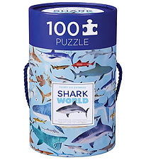 Crocodile Creek Puzzlespiel - 100 Teile - Shark Welt