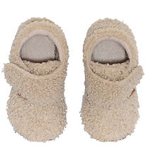 Melton Slippers - Fluffy - Oxford Tan