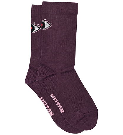 Melton Socks - Love Eye - Hydrangea