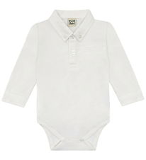 Hust and Claire Bodysuit l/s - HCBasil - White