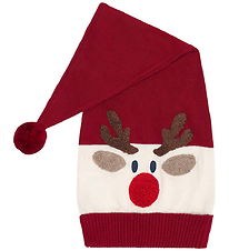 Hust and Claire Christmas Hat - HCFiliz - Reindeer - Teaberry