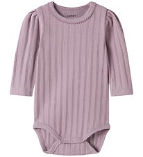 Name It Bodysuit l/s - NBFRUTHIE - Mauve Shadows