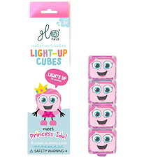 Glo Pals Sensory Cubes w. Light - 4 pcs - Princess Ida