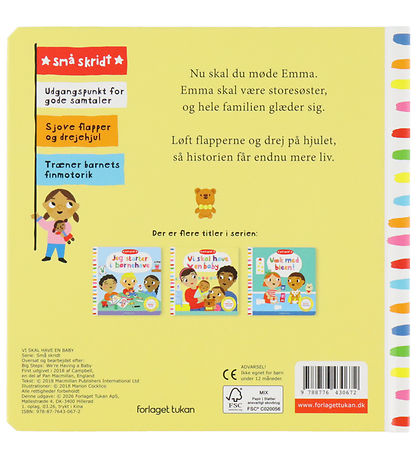 Forlaget Tukan Livre av. Flapper - On va en avoir un Bébé | KW FR