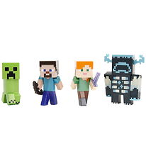 Jada Minecraft Toy figures - 6 cm - 4-Pack