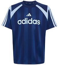 adidas Performance T-shirt - J Hot - Dkblue/Globlu