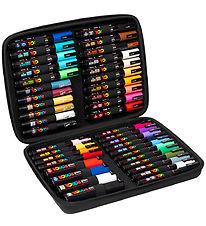 Posca Markers w. Suitcase - 40 pcs - Multicolour
