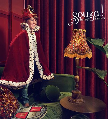 Souza Costume - Crown - Louis - Gold/Red Souza Costume - Crown - Louis - Gold/Red