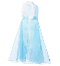 Souza Kostuum - Mantel - IJskoningin - Blauw Souza Kostuum - Mantel - IJskoningin - Blauw