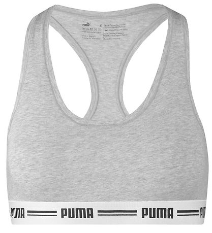 Puma Topp - Racerback - Gråmelerad Puma Topp - Racerback - Gråmelerad