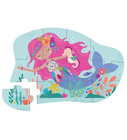 Crocodile Creek Jigsaw Puzzle - 12 Bricks - Mermaid Dreams Crocodile Creek Jigsaw Puzzle - 12 Bricks - Mermaid Dreams