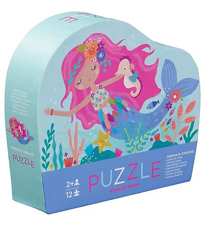 Crocodile Creek Jigsaw Puzzle - 12 Bricks - Mermaid Dreams Crocodile Creek Jigsaw Puzzle - 12 Bricks - Mermaid Dreams