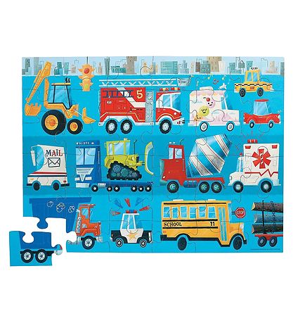 Crocodile Creek Puzzle - 36 Pieces - Fire Truck