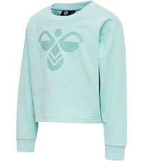 Sweat-shirt Hummel - Recadré - hmlCinco - Turquoise