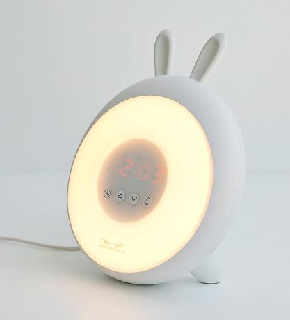 Rabbit & Friends Wecker m. Licht - 20x15x6 cm - Wake - Blau Rabbit & Friends Wecker m. Licht - 20x15x6 cm - Wake - Blau