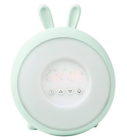 Rabbit & Friends Alarm Clock w. Lights - 20x15x6 cm - Wake Up -  Rabbit & Friends Alarm Clock w. Lights - 20x15x6 cm - Wake Up -