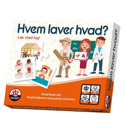 Danspil Spiel - Wer macht was? Danspil Spiel - Wer macht was?