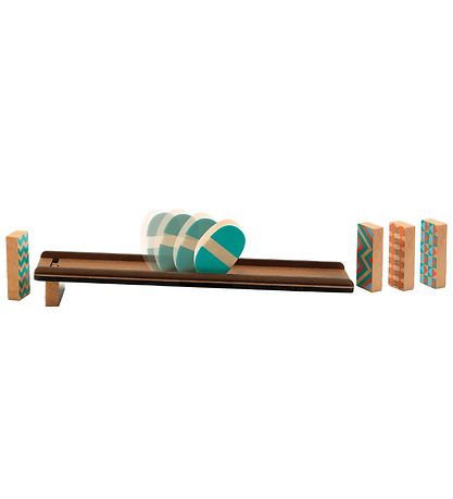 Djeco Kúlubraut - Wood - Zig & Go - 7 Partar - Culbuto