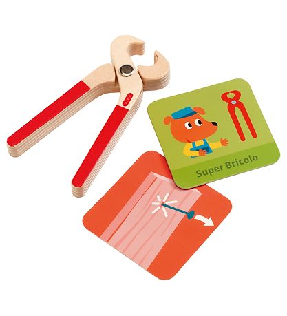 Djeco Toolbox - Wood - Super Bricolo - Handyman