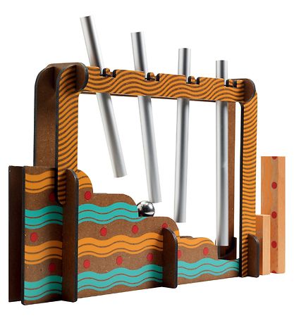 Djeco Ball Track - Wood - Zig & Go - 52 parts - Music