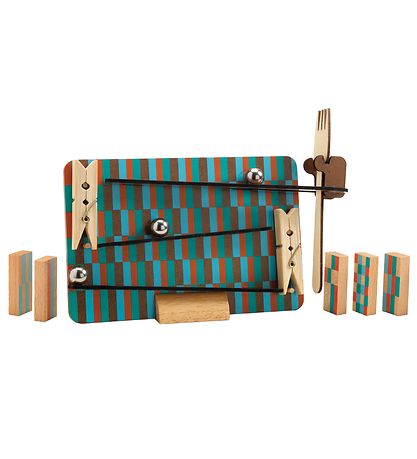 Djeco Ball Track - Wood - Zig & Go - 14 parts - Fork Djeco Ball Track - Wood - Zig & Go - 14 parts - Fork