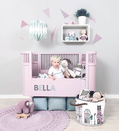 Sebra Wallstickers - Rose Geometric Bird