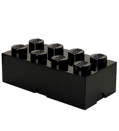 LEGO® Storage Storage Box - 8 Knobs - 50x25x18 - Black LEGO® Storage Storage Box - 8 Knobs - 50x25x18 - Black