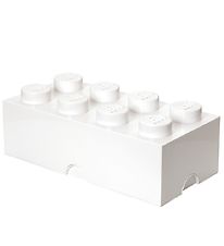 Boîte de rangement LEGO® Storage - 8 Boutons - 50x25x18 - Blanc Boîte de rangement LEGO® Storage - 8 Boutons - 50x25x18 - Blanc
