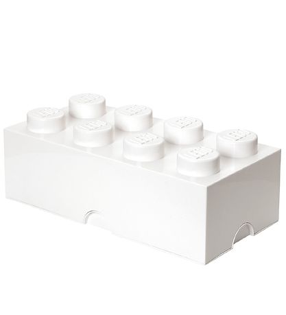 LEGO® Storage Storage Box - 8 Stud - 50x25x18 - White LEGO® Storage Storage Box - 8 Stud - 50x25x18 - White