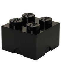 LEGO® Storage Säilytyslaatikko - 4 Silmukat - 25x25x18 - Musta LEGO® Storage Säilytyslaatikko - 4 Silmukat - 25x25x18 - Musta