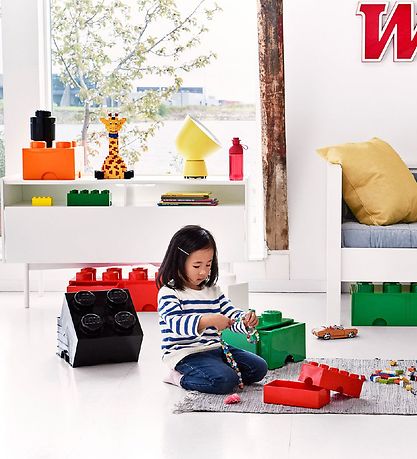 Boîte de rangement LEGO® Storage - 4 Boutons - 25x25x18 - Noir Boîte de rangement LEGO® Storage - 4 Boutons - 25x25x18 - Noir