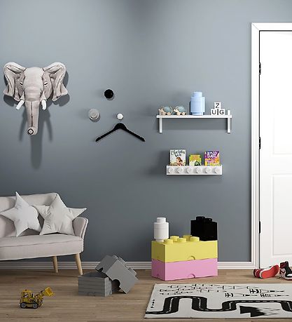 LEGO® Storage Storage Box - 4 Knobs - 25x25x18 - Light grey LEGO® Storage Storage Box - 4 Knobs - 25x25x18 - Light grey