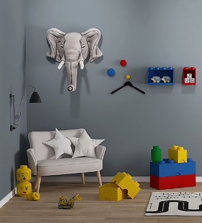 LEGO® Storage Storage Box - 8 Knobs - 50x25x18 - Red LEGO® Storage Storage Box - 8 Knobs - 50x25x18 - Red