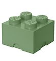 LEGO® Storage Storage Box - 4 Knobs - 25x25x18 - Dusty Green LEGO® Storage Storage Box - 4 Knobs - 25x25x18 - Dusty Green