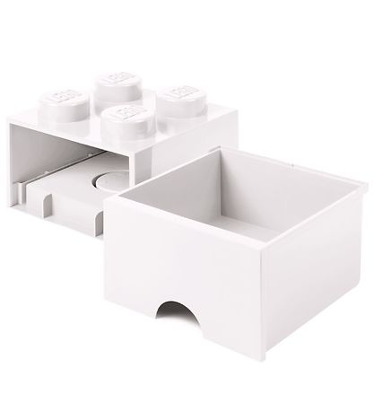 LEGO® Storage Storage Drawer - 4 Knobs - 25x25x18 - White