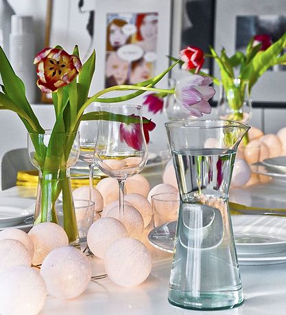 Guirlande Lumineuse Iris Lights - 390 cm - 35 Lumières - Pure Wh Guirlande Lumineuse Iris Lights - 390 cm - 35 Lumières - Pure Wh